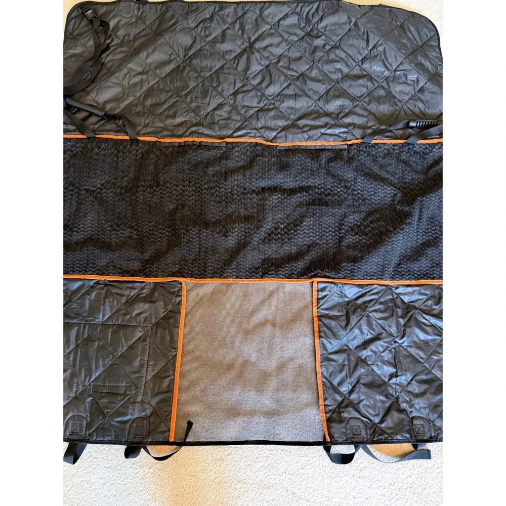 Dog Car Seat Cover Hammock Mesh Window Black Waterproof Washable Universal Fit